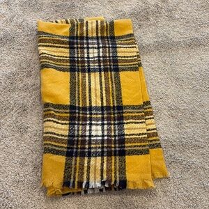 Plaid Blanket Scarf